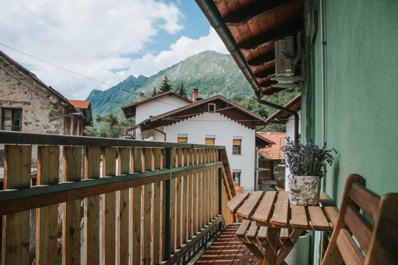 Apartma Metija Lux Z Savno Kobarid Luaran gambar